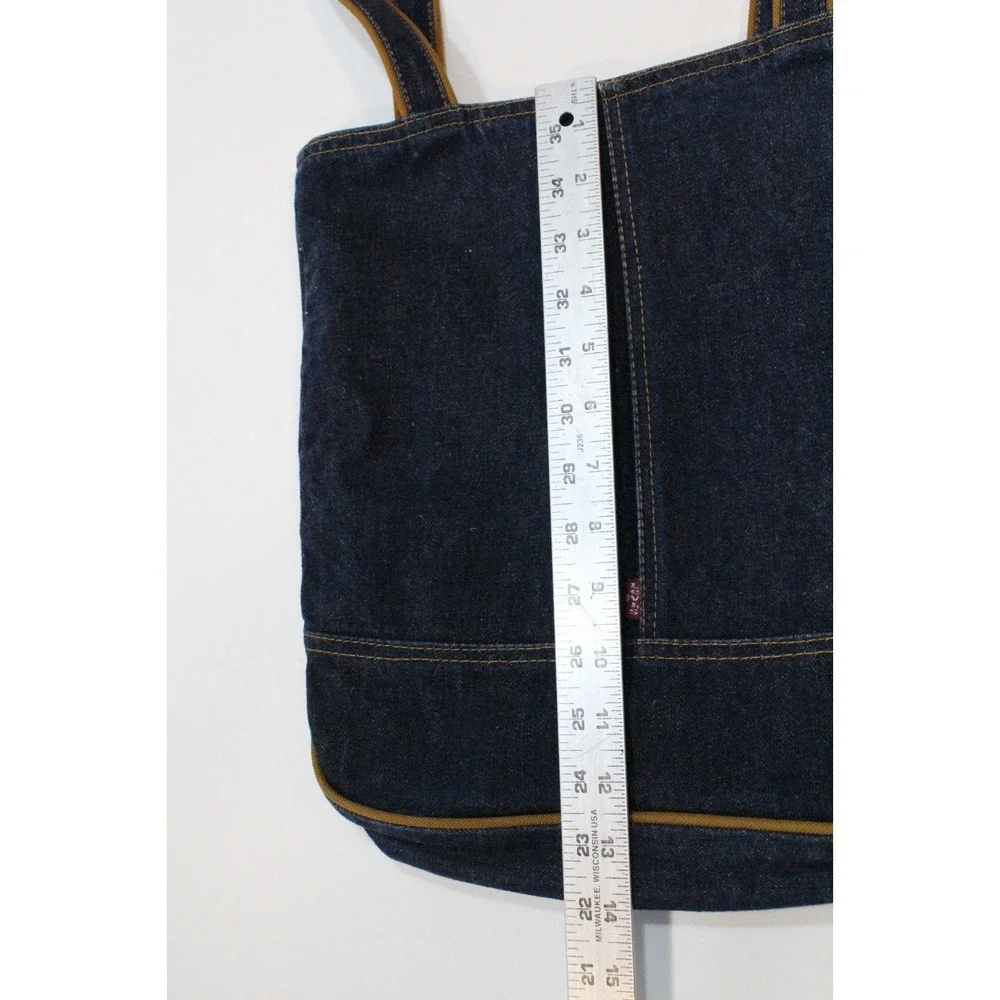 Vintage Levi's Blue Denim Tote Purse‎ ,Rare Find